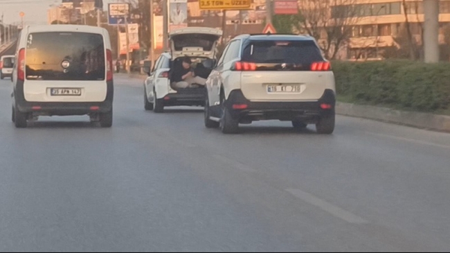 Bursa'da tehlike dolu anlar! Canını böyle hiçe saydı...