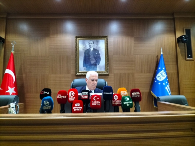 Bursa Büyükşehir Belediye Meclisi toplandı