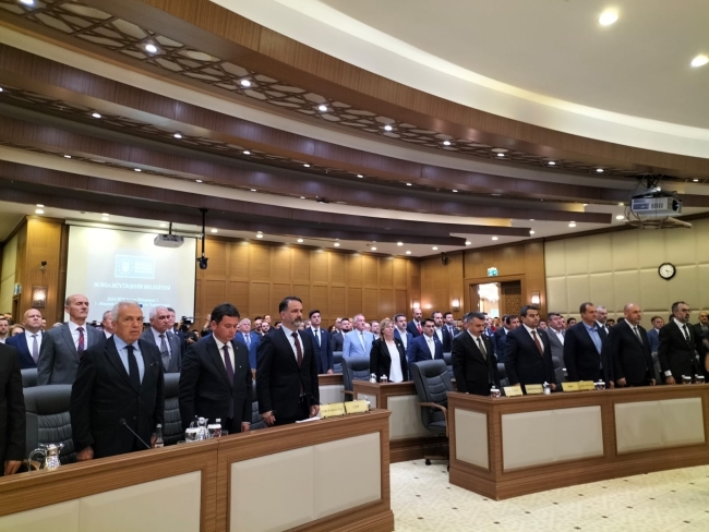 Bursa Büyükşehir Belediye Meclisi toplandı
