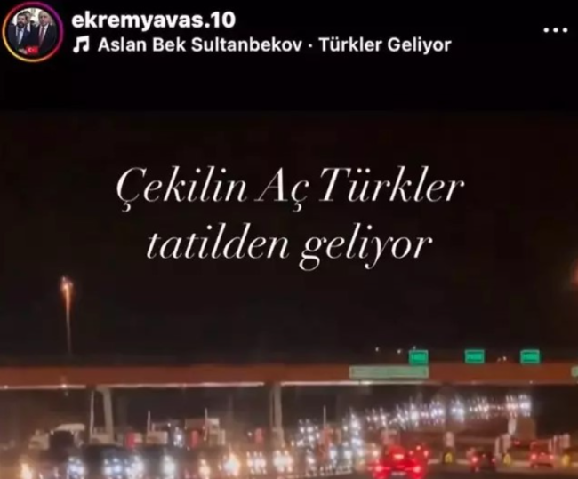 Eski Belediye Başkanı Ekrem Yavaş'tan tepki çeken paylaşım