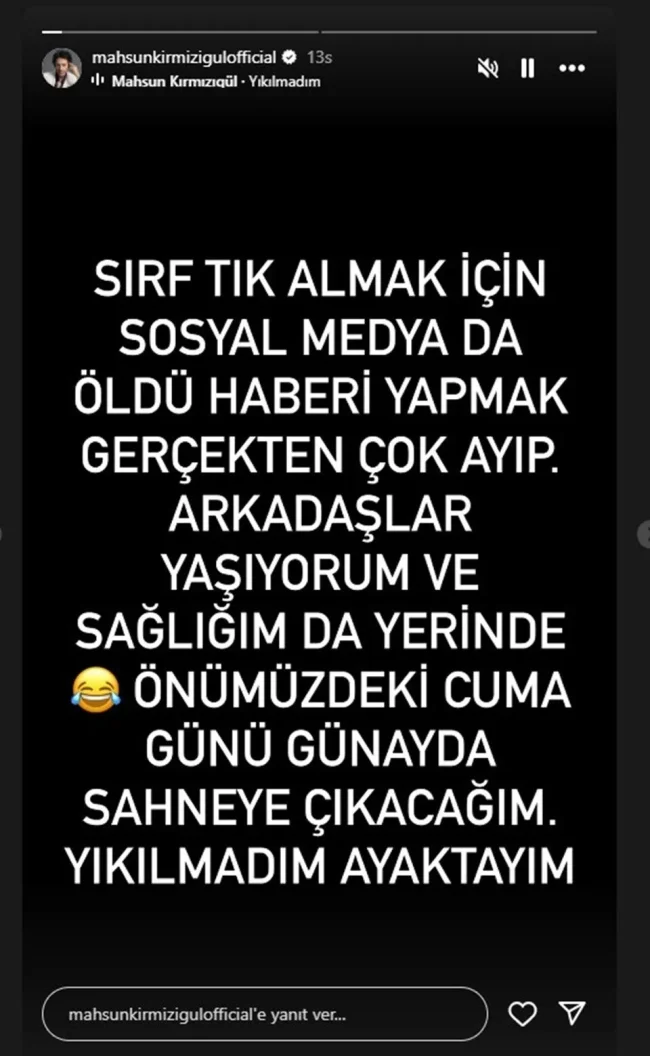 Mahsun Kırmızıgül isyan etti