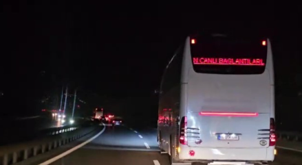 Otobüsün arkasını görenler şaştı kaldı