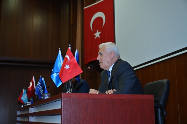 Bursa Büyükşehir Belediye Başkanı Mustafa Bozbey'den BUSKİ'ye ziyaret