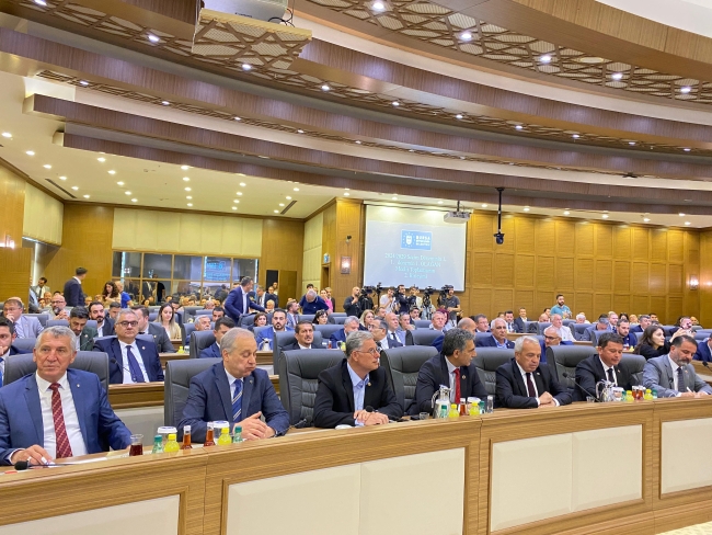 Bursa Büyükşehir Belediye Meclisi Ocak ayı toplantısı gerçekleştirildi