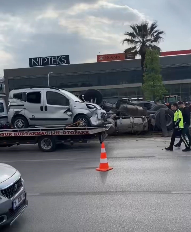 Bursa'da kazalar peş peşe geldi!