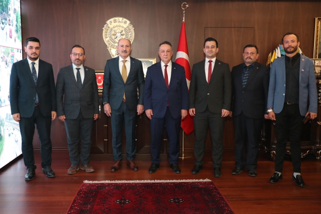 Büyük Birlik Partisi'nden İl Emniyet Müdürüne ziyaret