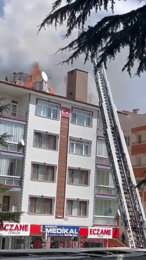 Başkent'te korkutan yangın!