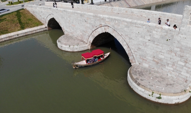 Kanal Tokat ve Osmanlı kayıkları yoğun ilgi görüyor