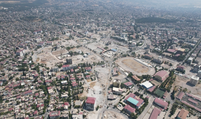 Depremin merkezi Kahramanmaraş’ta son durum görüntülendi