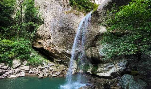 Sakarya’nın saklı cenneti Doğançay Şelalesi