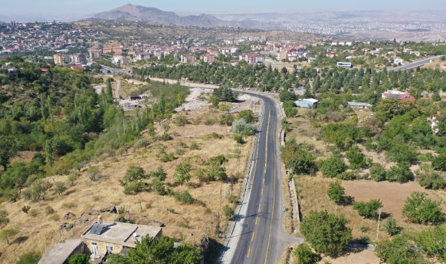 500 milyonluk Erciyes Yolu’nda çalışmalar sürüyor