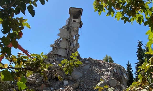 Depremin en dikkat çeken görüntüsü Elazığ'dan