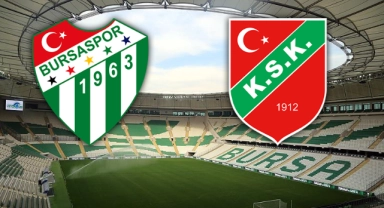 Bursaspor Karşıyaka maçından kareler