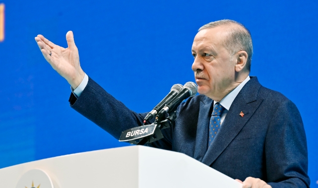 Cumhurbaşkanı Recep Tayyip Erdoğan Bursa'da