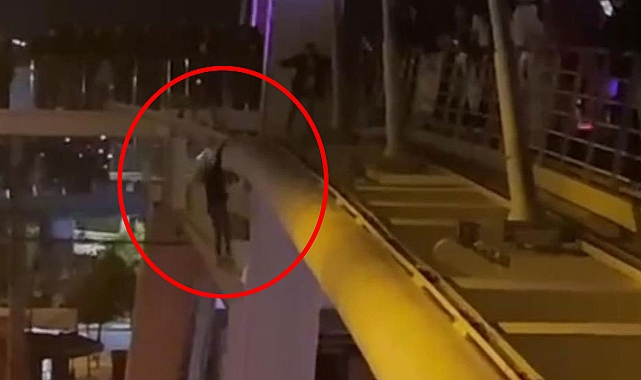 17 yaşındaki genç kız köprüden atladı