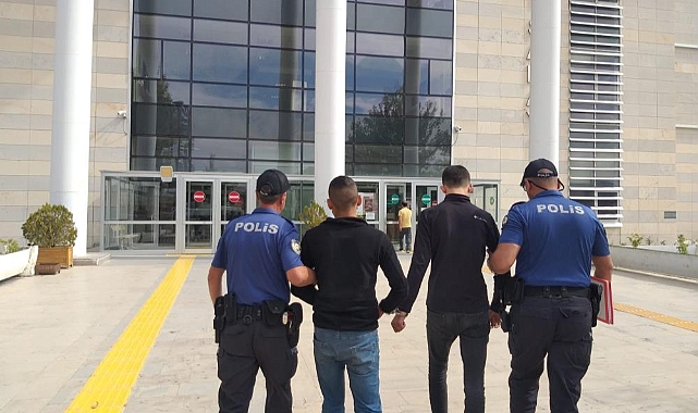 38 adet suç kaydı bulunan şüphelilere gözaltı