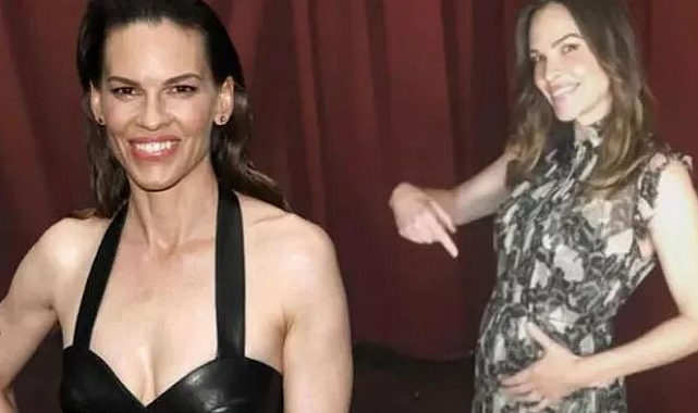 48 yaşındaki Hilary Swank anne oluyor