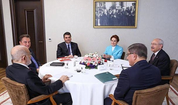 6'lı masa liderlerinden ortak açıklama