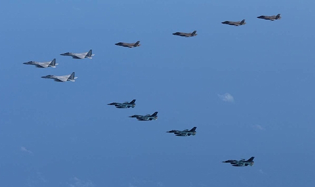 ABD, Japonya ve Güney Kore ile ortak tatbikat yaptı