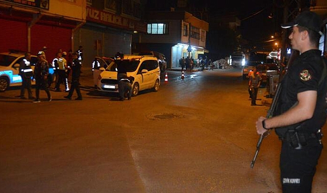 Adana'da 2 bin 600 polisle hava destekli 'huzur' uygulaması