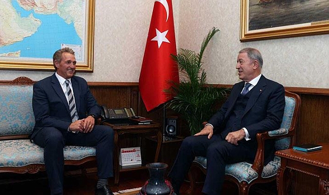 Akar, ABD'nin Ankara Büyükelçisi Flake'i kabul etti
