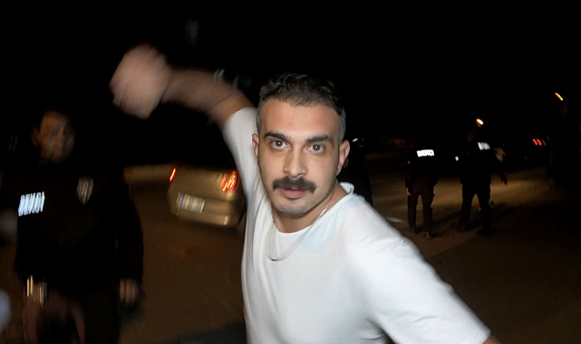 Alkollü çıktı, basın mensubunu darp edip kamerasını kırdı
