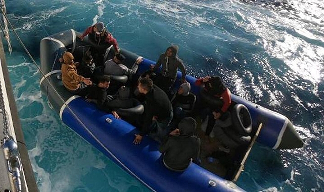 Aydın'da 24 kaçak göçmen yakalandı, 48 göçmen kurtarıldı