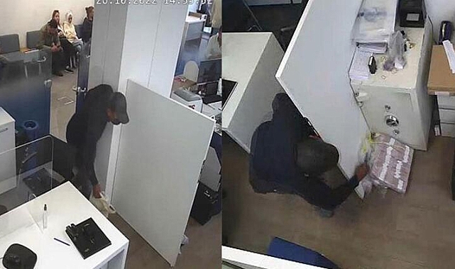 Banka hırsızları yurt dışına kaçarken yakalandı