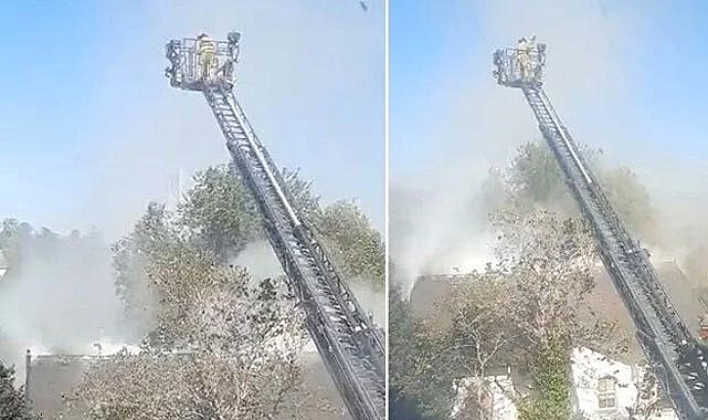 Boğaziçi Üniversitesi'nde yangın