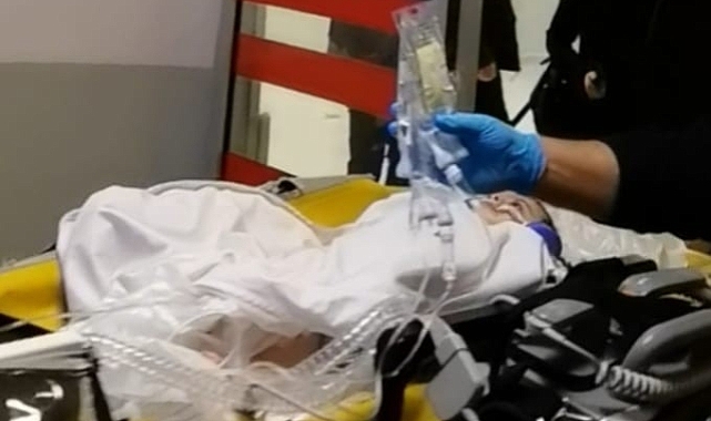 Bursa'da 8 aylık bebek az daha sütten boğuluyordu