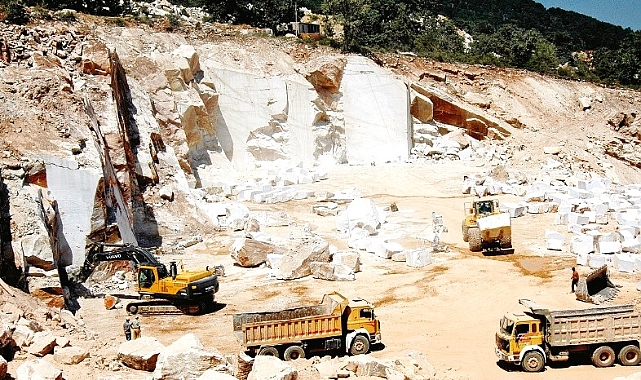Bursa'da mermer ocağına mahalleliden tepki