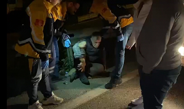 Bursa'da önünü kesip hastanelik ettiler