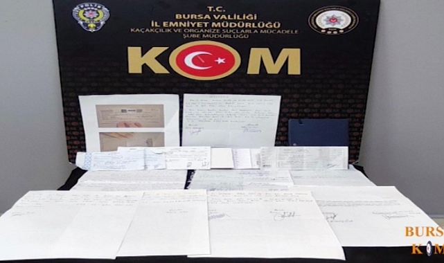 Bursa’da tefeci operasyonu: 4 gözaltı