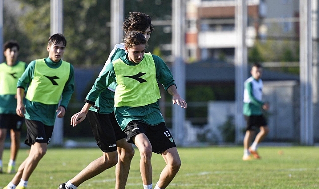 Bursaspor’da maç hazırlıkları başladı