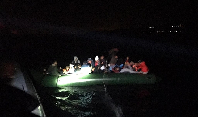Çanakkale’de 41 kaçak göçmen yakalandı