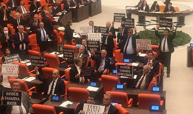 CHP’den ‘Basın Kanunu’na tepki