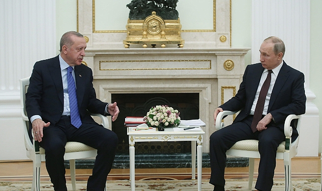 Cumhurbaşkanı Erdoğan ile Putin görüştü