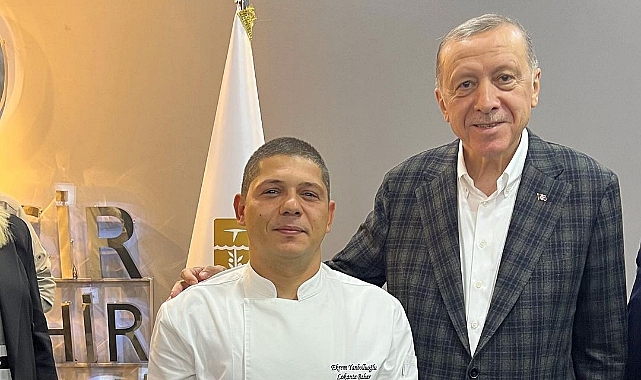 Cumhurbaşkanı Erdoğan’ın akşam yemeği Edremitli şeften