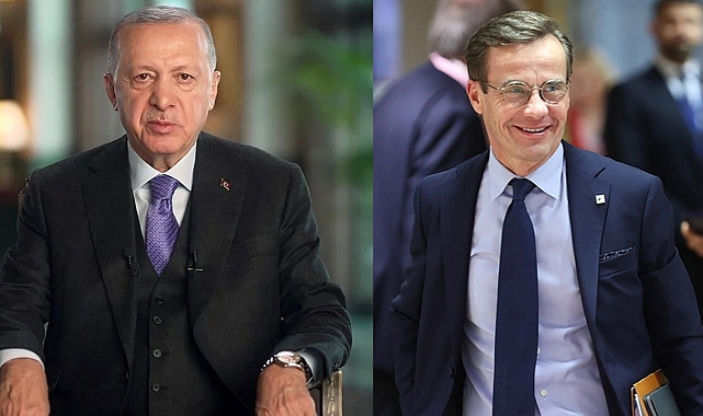 Cumhurbaşkanı Erdoğan, Ulf Kristersson ile görüştü