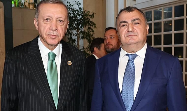 DATÜB Genel Başkanı, Cumhurbaşkanı Erdoğan ile görüştü