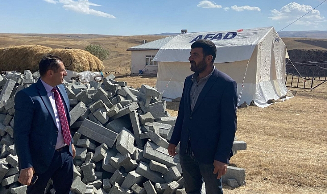Deprem bölgesinde çalışmalar devam ediyor