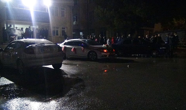 Düğünde başlayan kavga hastanede bitti