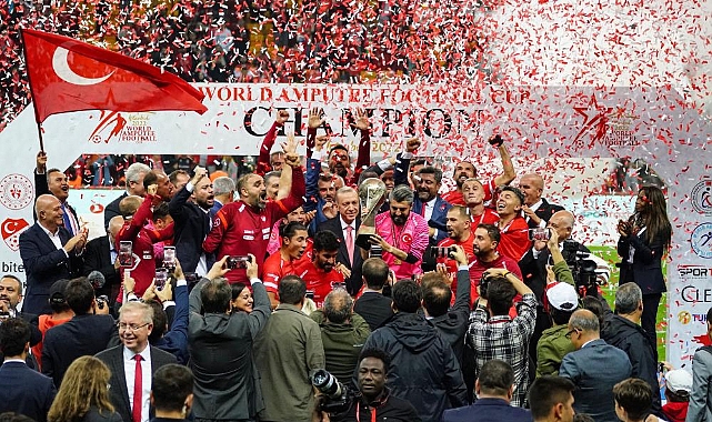 Dünya şampiyonu Ampute Milli Takımı Ankara’da