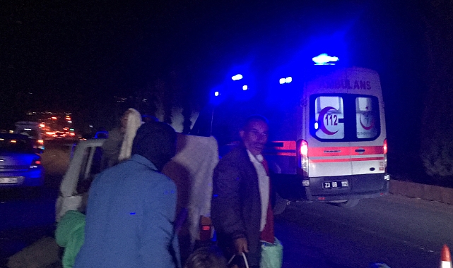 Elazığ'da 7 araç birbirine girdi