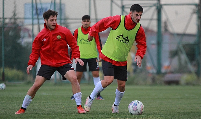 Eskişehirspor, Karşıyaka maçına hazırlığı sürüyor