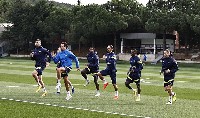 Fenerbahçe'de maç hazırlıkları başladı