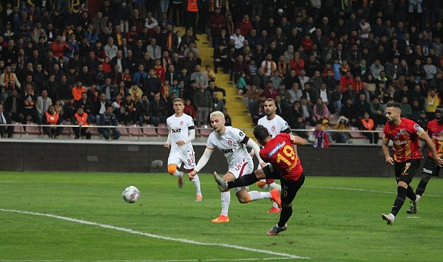 Galatasaray, Kayseri'den eli boş döndü