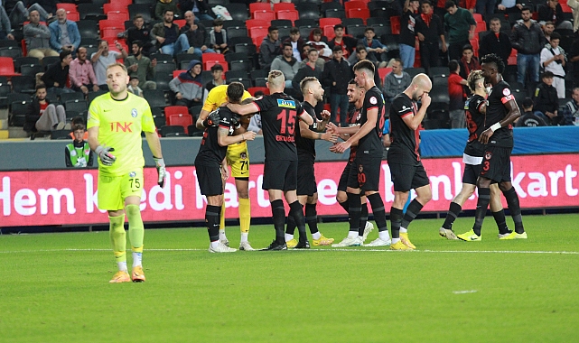 Gaziantep FK: 4 - Sarıyer: 0