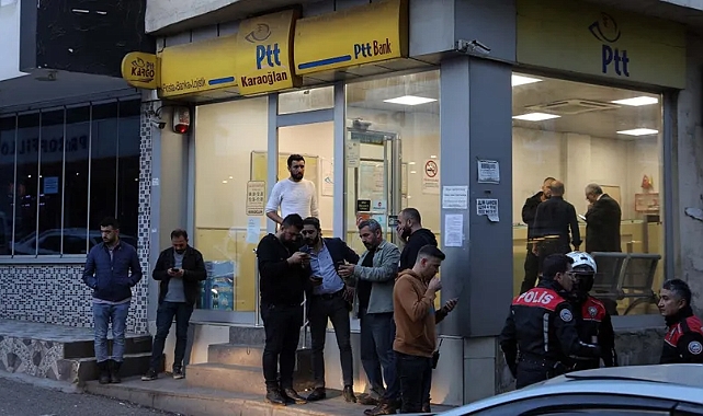 Gaziantep’te PTT şubesinde soygun