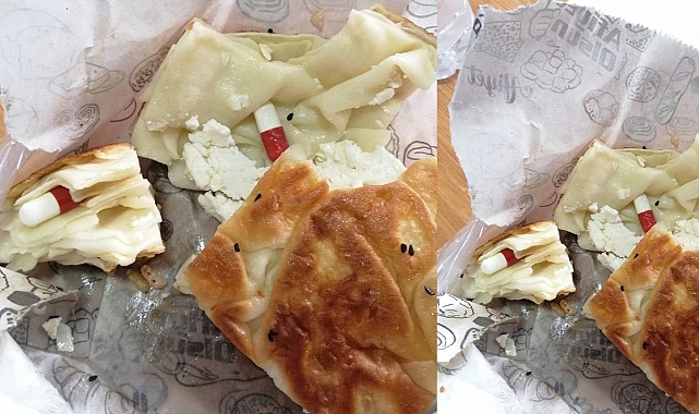 Gözaltındaki akrabasına börek içerisinde uyuşturucu getirdi